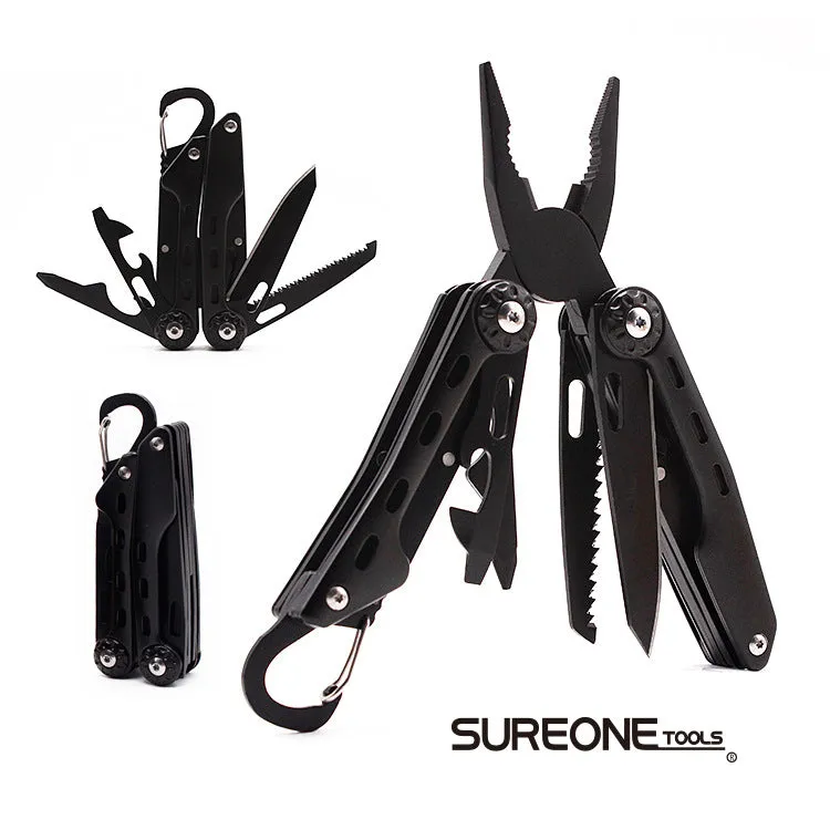 10 in 1 Multi-purpose Folding Pliers Spuer Tool