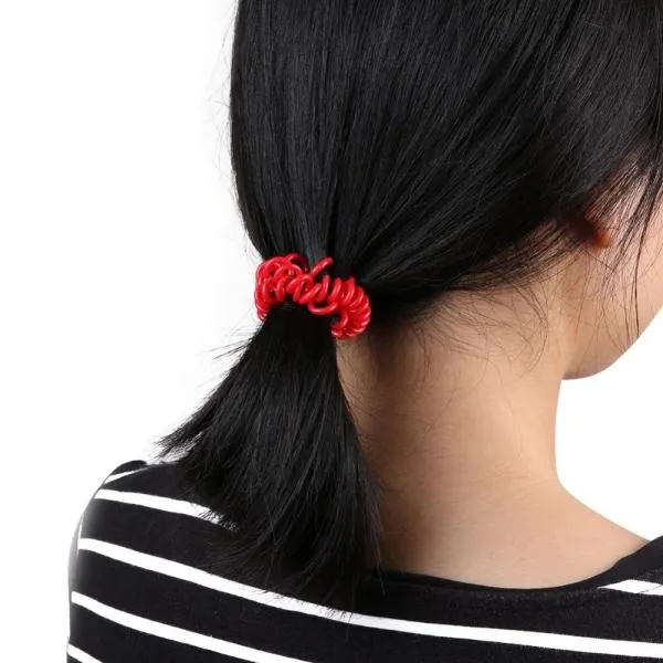 10PCs/lot Outdoor Mosquito Repellent Bracelet Spiral Wrist Hair Band Pest Control Random Color