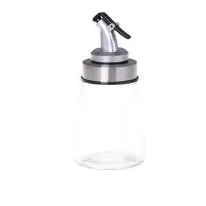 1pc Controllable Glass Oil Pot with Leak-Proof Design