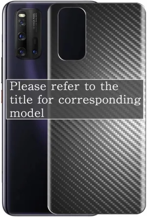 2 Pack Back Protector Film, compatible with FINOW Q1 Pro Black Carbon TPU Guard Cover （ Not Tempered Glass/Not Front Screen Protectors） New