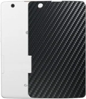 2 Pack Back Protector Film, compatible with LG Gpad X 8.0 V521 / Gpad III 3 8.0 V525 8" Black Carbon TPU Guard Cover （ Not Tempered Glass/Not Front Screen Protectors ） New