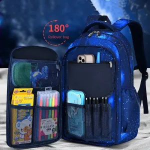 2025 Waterproof Orthopedic School Backpack – Durable & Comfortable Book Bag for Boys & Primary Students!