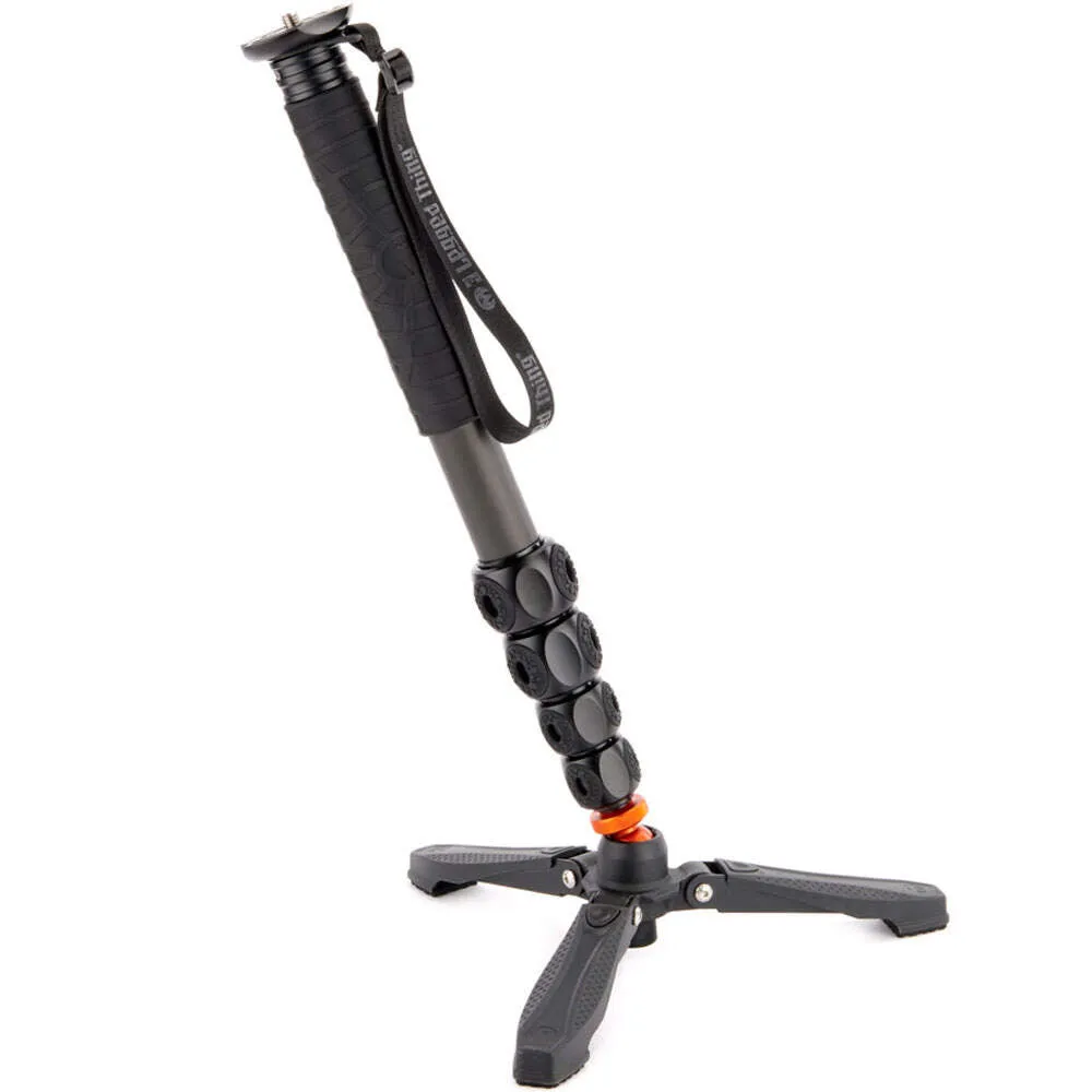 3 Legged Thing Alana Carbon Monopod Kit with DocZ2 - Darkness