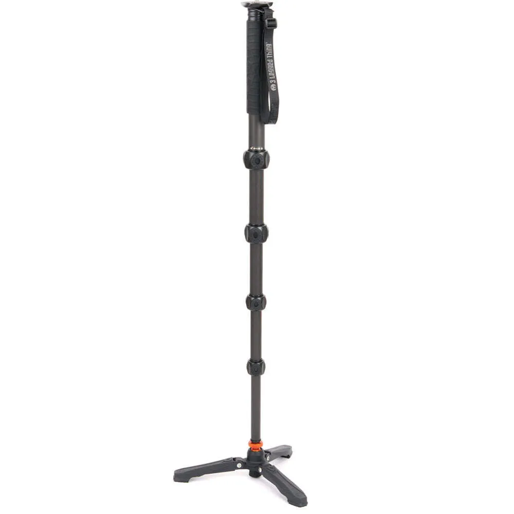 3 Legged Thing Alana Carbon Monopod Kit with DocZ2 - Darkness