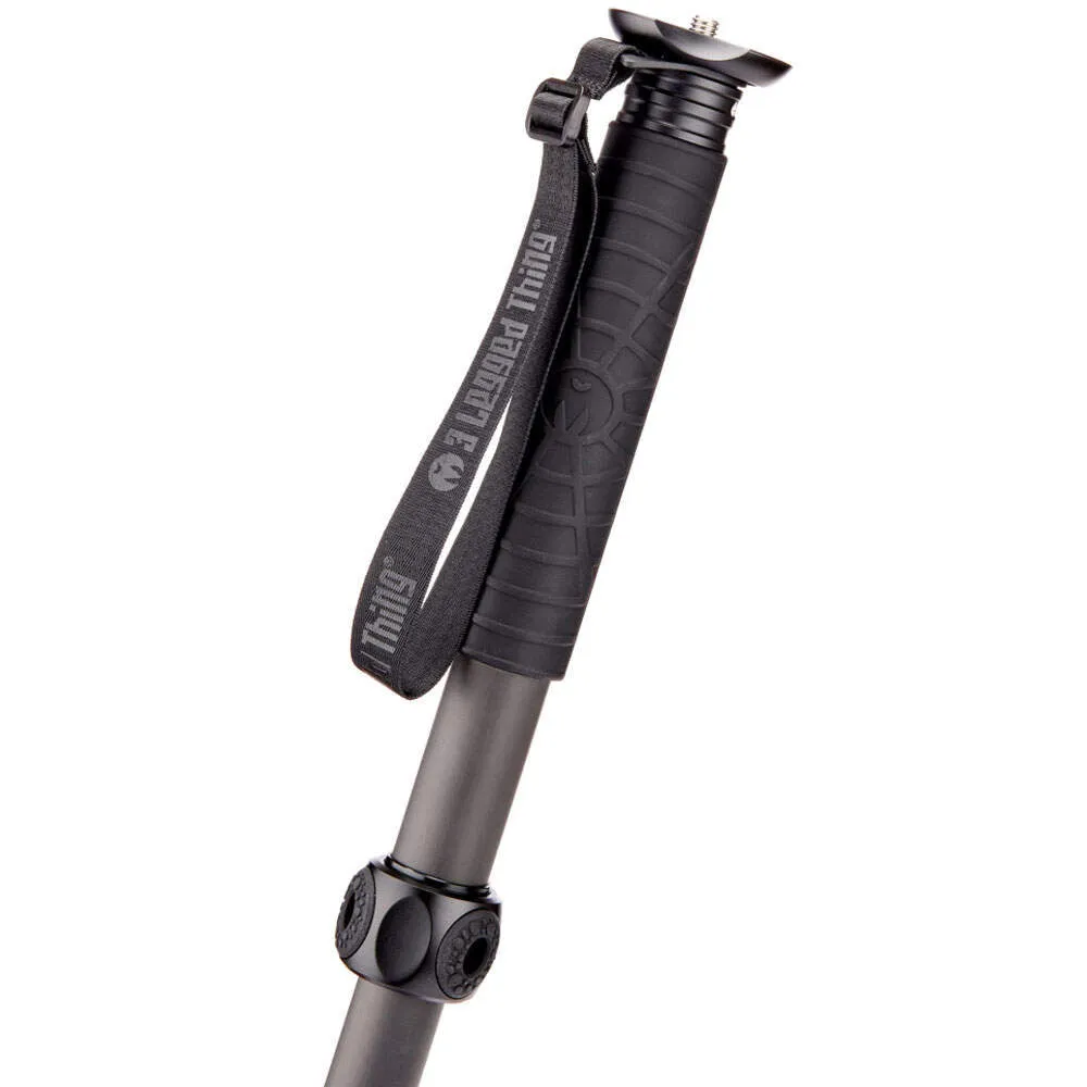 3 Legged Thing Alana Carbon Monopod Kit with DocZ2 - Darkness