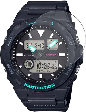 3 Pack Screen Protector Film, compatible with CASIO BABY-G BAX-100 BAX100 series TPU Guard for Smart watch Smartwatch（ Not Tempered Glass Protectors ）