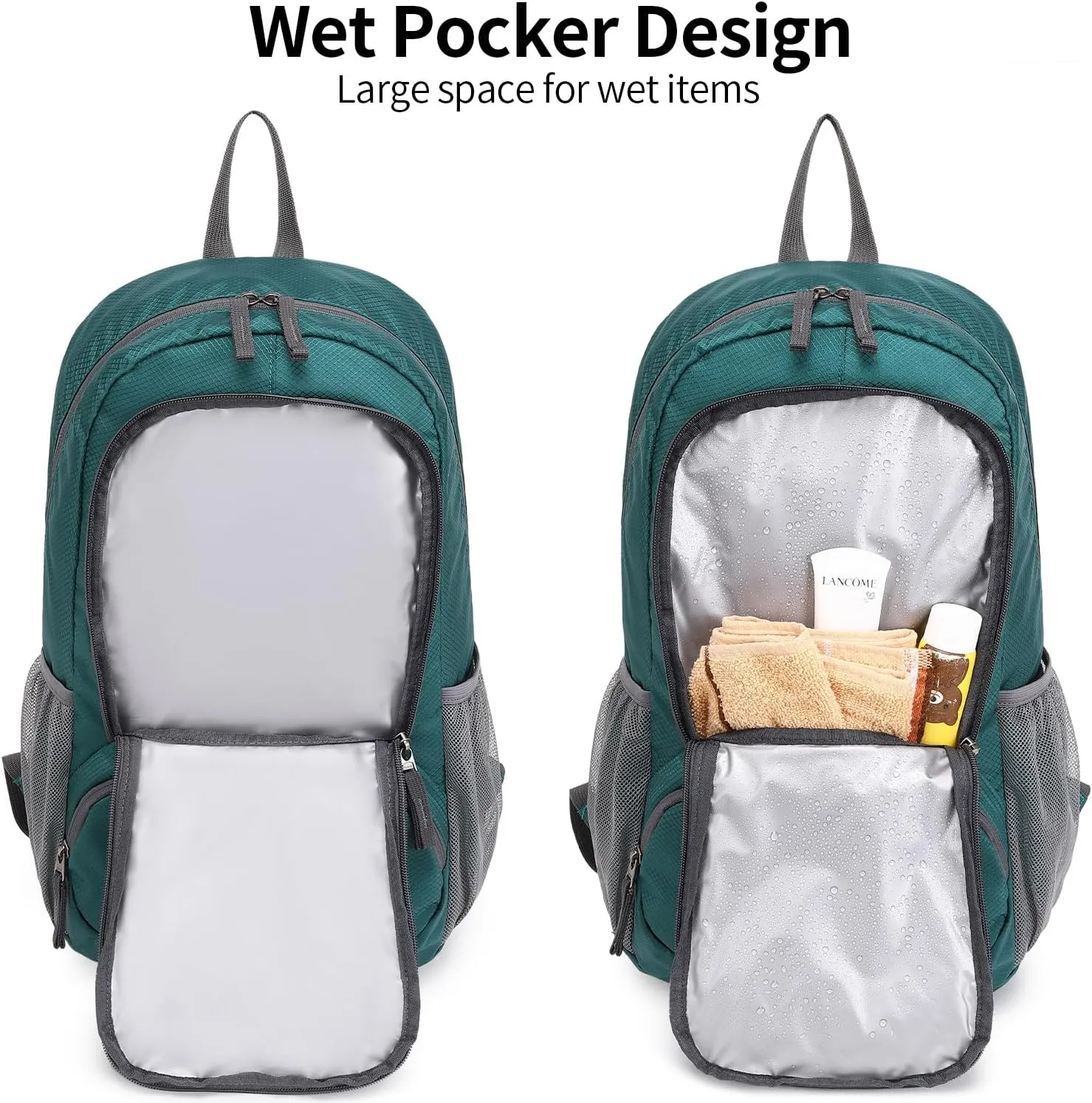 35L Lightweight Foldable Waterproof Packable Travel Small Hiking Backpack Daypack for men women