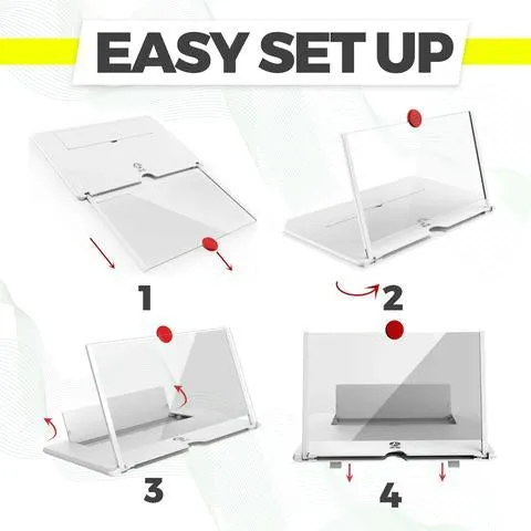 3D Screen Thin Foldable Mobile Phone Amplifier Eye Protection Screen Enlarger