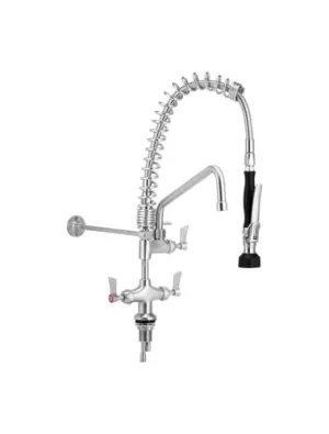3Monkeez  DUAL HOB PRE RINSE UNITS - COMPACT Inc 12" Pot Filler T-3M53058-C