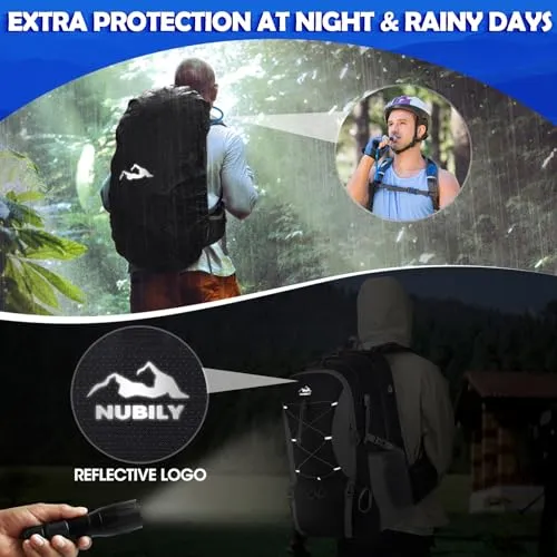 50L Hiking Backpack Waterproof Camping Backpack for Men Women