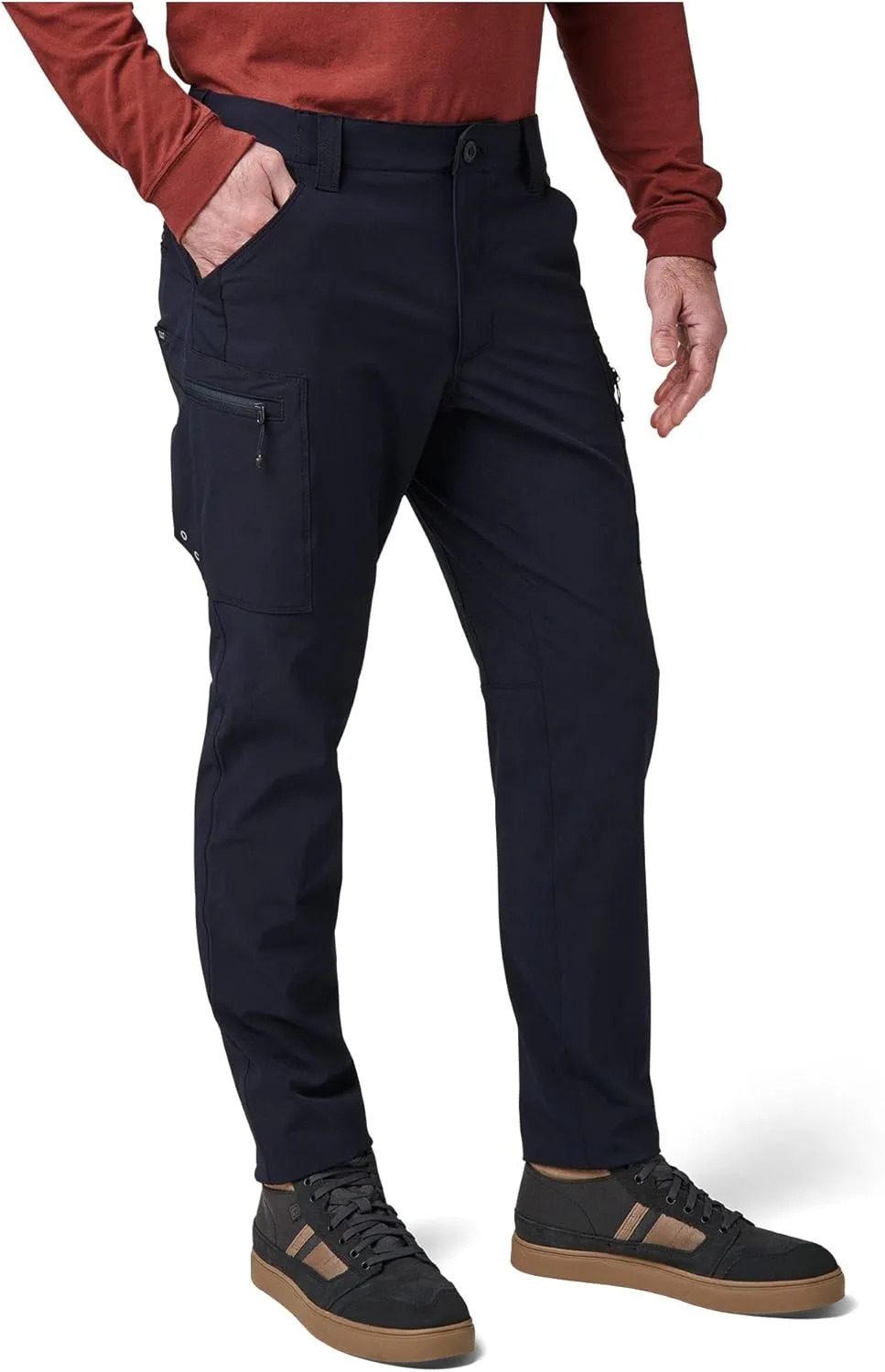 5.11 Tactical Mens Hiking Pants, Trail Pant for Men, Slim Fit, Cargo Pockets, Style 74556ABR