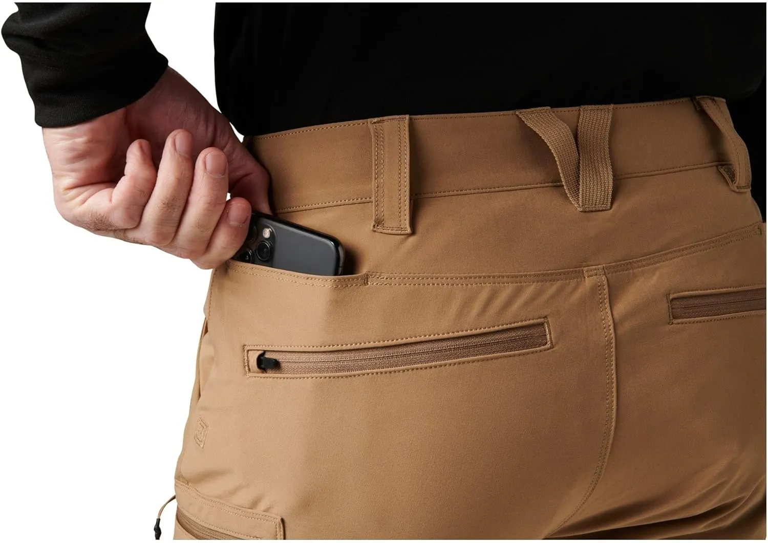 5.11 Tactical Mens Hiking Pants, Trail Pant for Men, Slim Fit, Cargo Pockets, Style 74556ABR