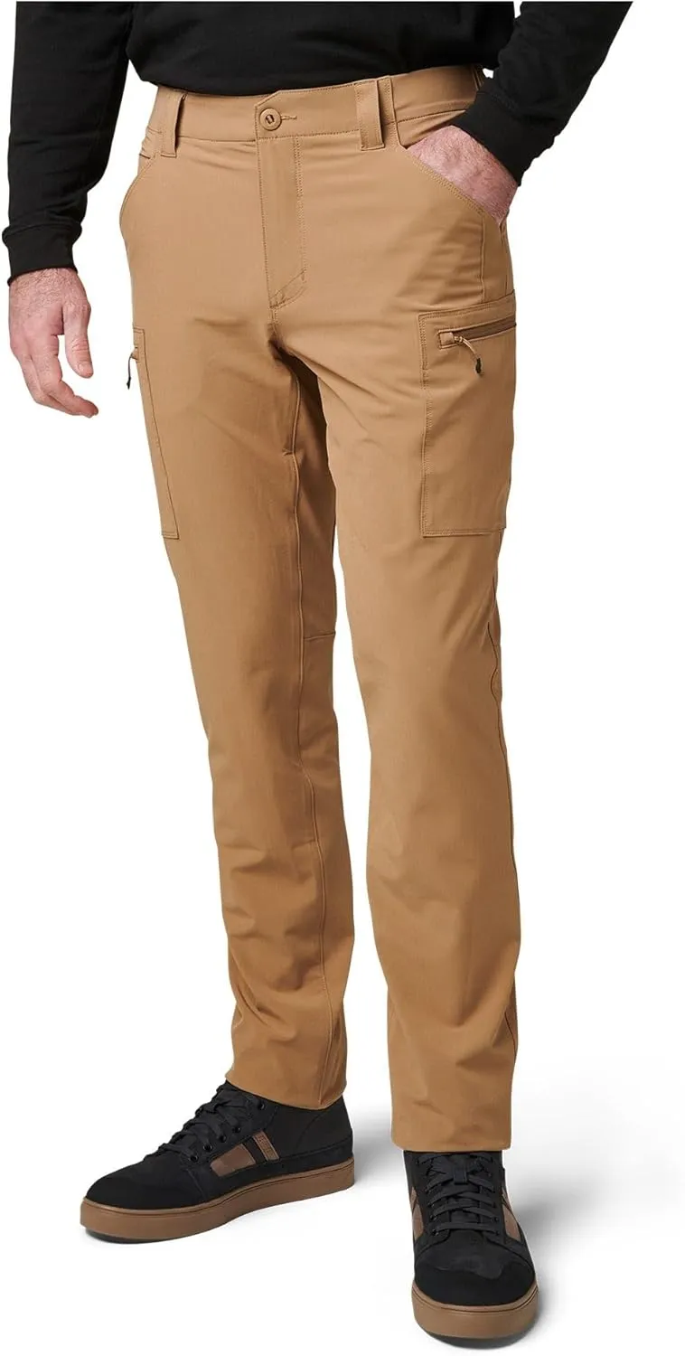 5.11 Tactical Mens Hiking Pants, Trail Pant for Men, Slim Fit, Cargo Pockets, Style 74556ABR