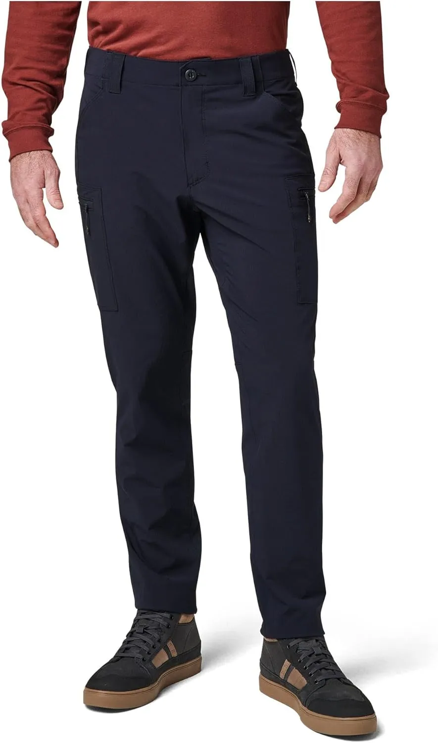 5.11 Tactical Mens Hiking Pants, Trail Pant for Men, Slim Fit, Cargo Pockets, Style 74556ABR