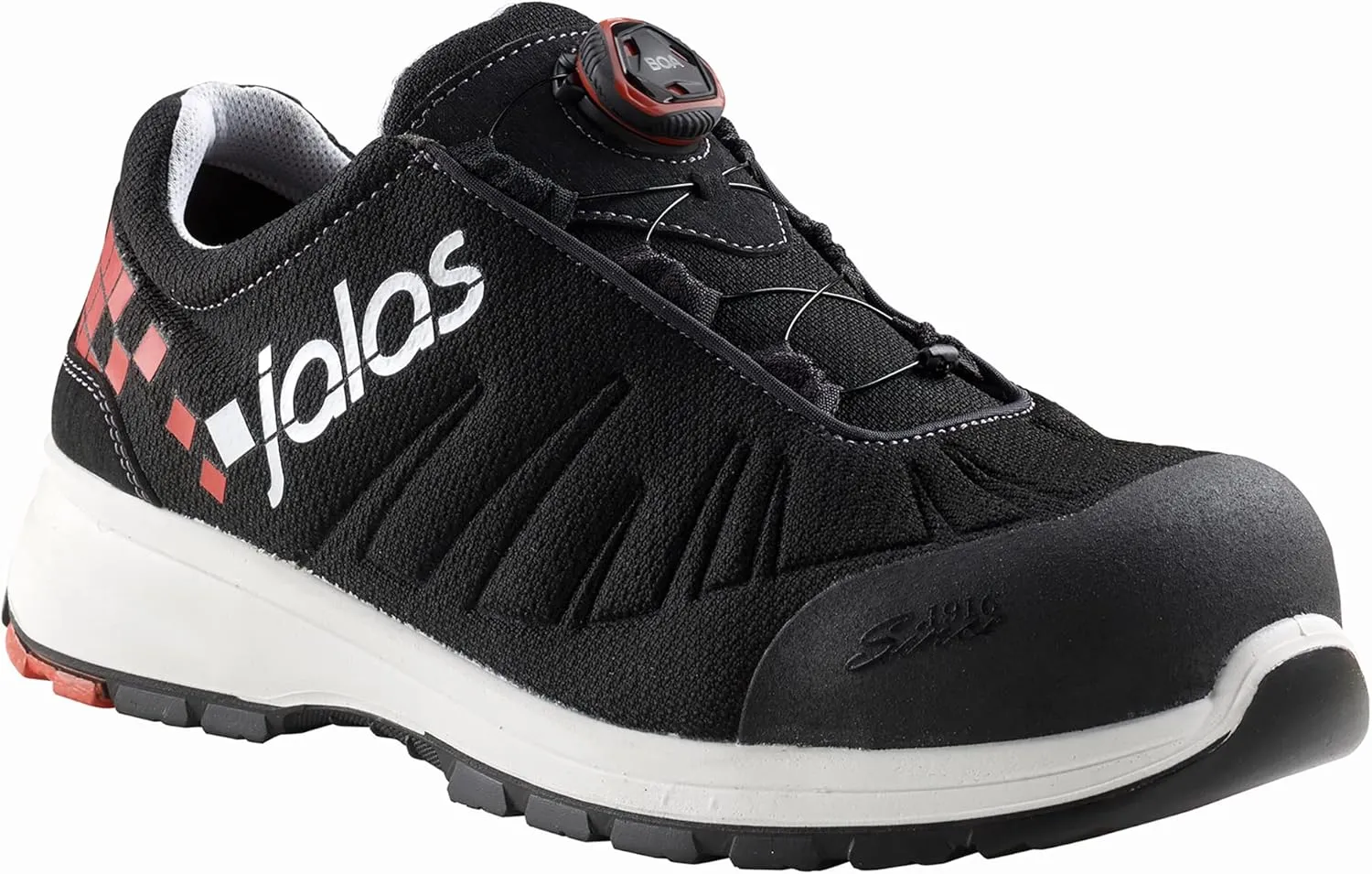 7138 Zenit Evo S3 SRD Safety Shoe - Work Shoe with Knitted Textile Upper, BOA Fit and Steel Toecap