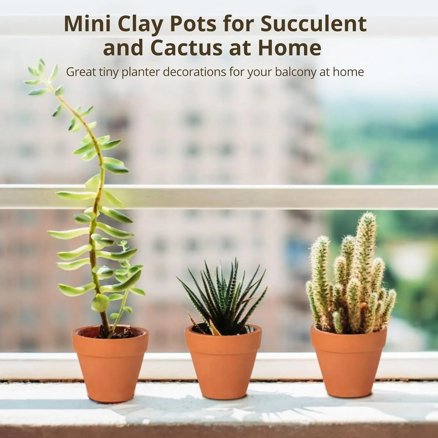72Pcs Mini Terracotta Pots, 2.17" Succulent Nursery Pots with Drainage Holes, Miniature Cactus Flower Planters, Tiny Clay Terra Cotta Pots for Indoor Outdoor Plants, DIY Crafts