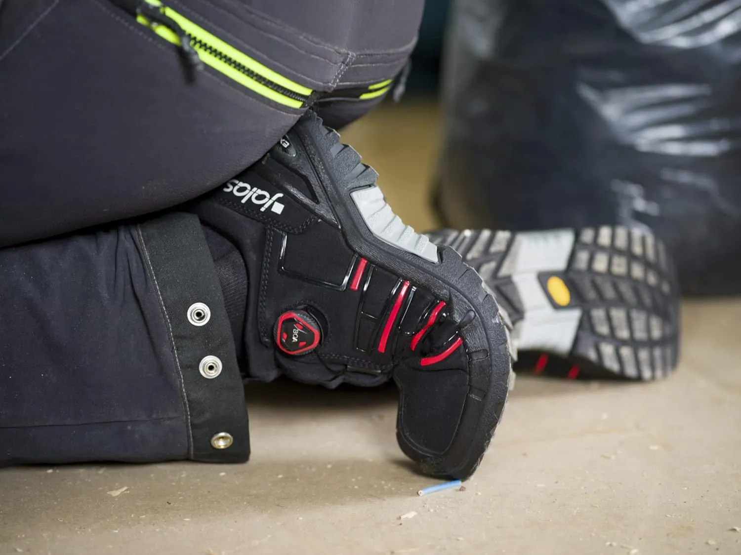 9965 Exalter Safety Shoe Low-Cut, Water Repellant with BOA Laces, Protective Work Shoes for Everyday Comfort
