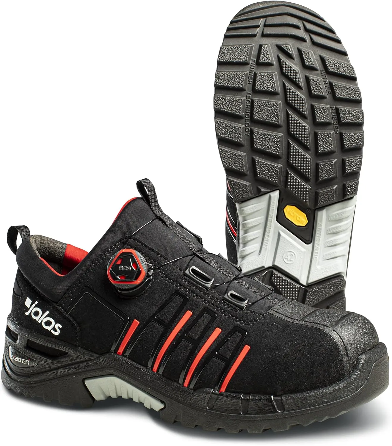 9965 Exalter Safety Shoe Low-Cut, Water Repellant with BOA Laces, Protective Work Shoes for Everyday Comfort