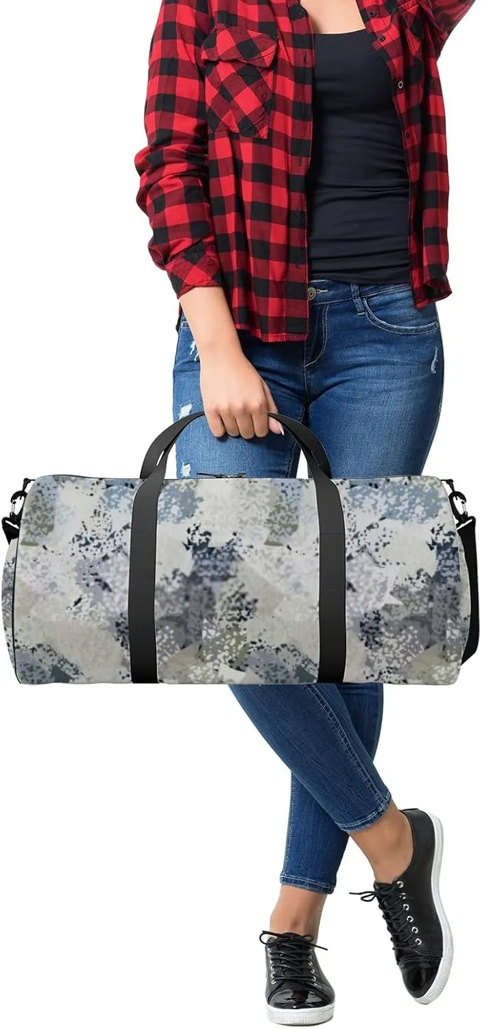 Abstract Art Seamless Pattern Background Texture Sports Bag Tote Bag Waterproof Gym Bag with Shoulder Strap Zipper 2 Side Pockets for Men and Women, Travel and Storage Shoulder Bag.