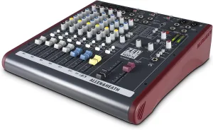 Allen & Heath ZED60-10FX - Touring Quality Audio Mixer with 2 Mic/Line, 2 Mic/Line/DI, 3 Stereo Line, Onboard FX and USB I/O (AH-ZED60-10FX)