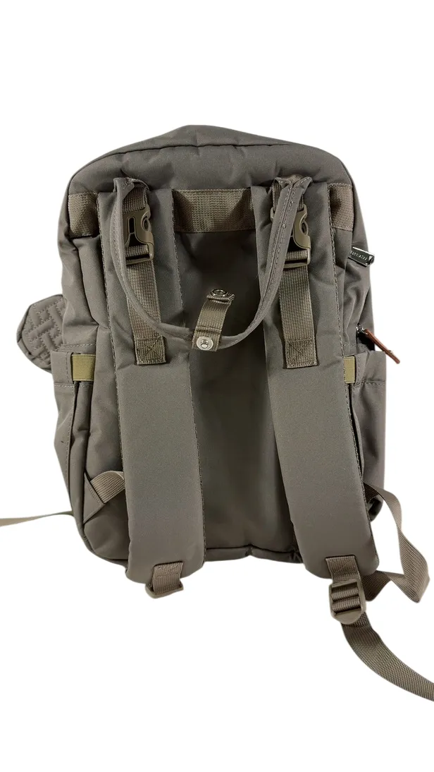 BabbleRoo Diaper Bag Backpack, Khaki, XL Original