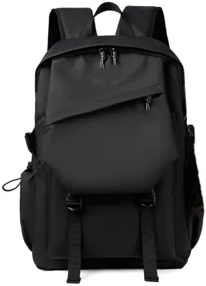 Backpack for Casual Aesthetic Backpack Bookbag TravelBack Pack (Black)