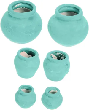 BESPORTBLE 6pcs Miniature Flower Pots for Gardens Dollhouses and Outdoor Spaces Compact Design for Realistic Landscaping