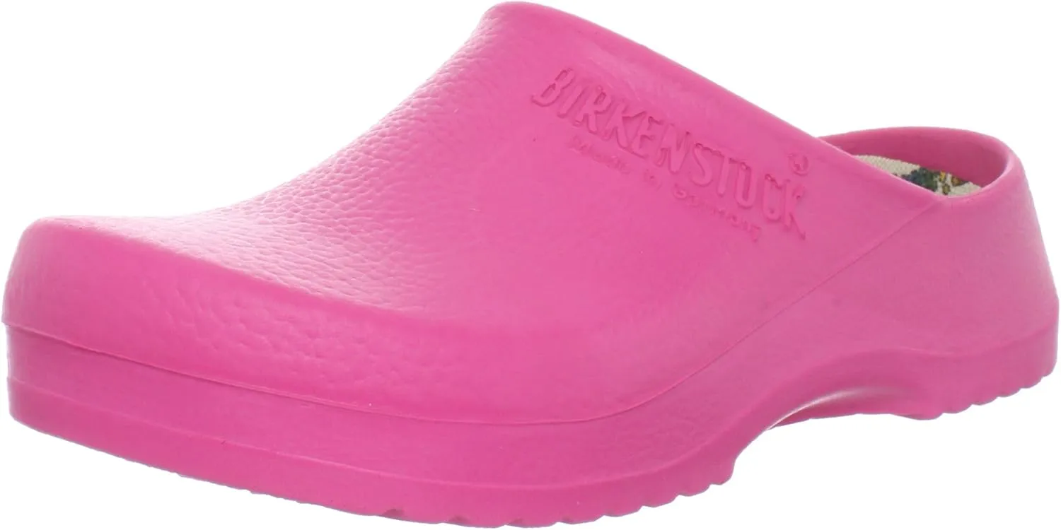 Birki Unisex Super Birki Clog,Raspberry,37 EU (6 M US Women's)