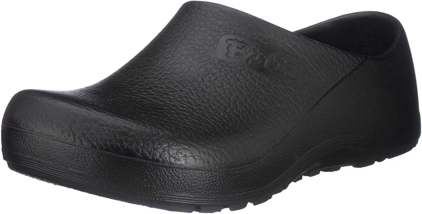 Birki's Unisex Super Clogs Black Synthetic Euro 39 = Women's 8-8.5/Men's 6-6.5 Regular