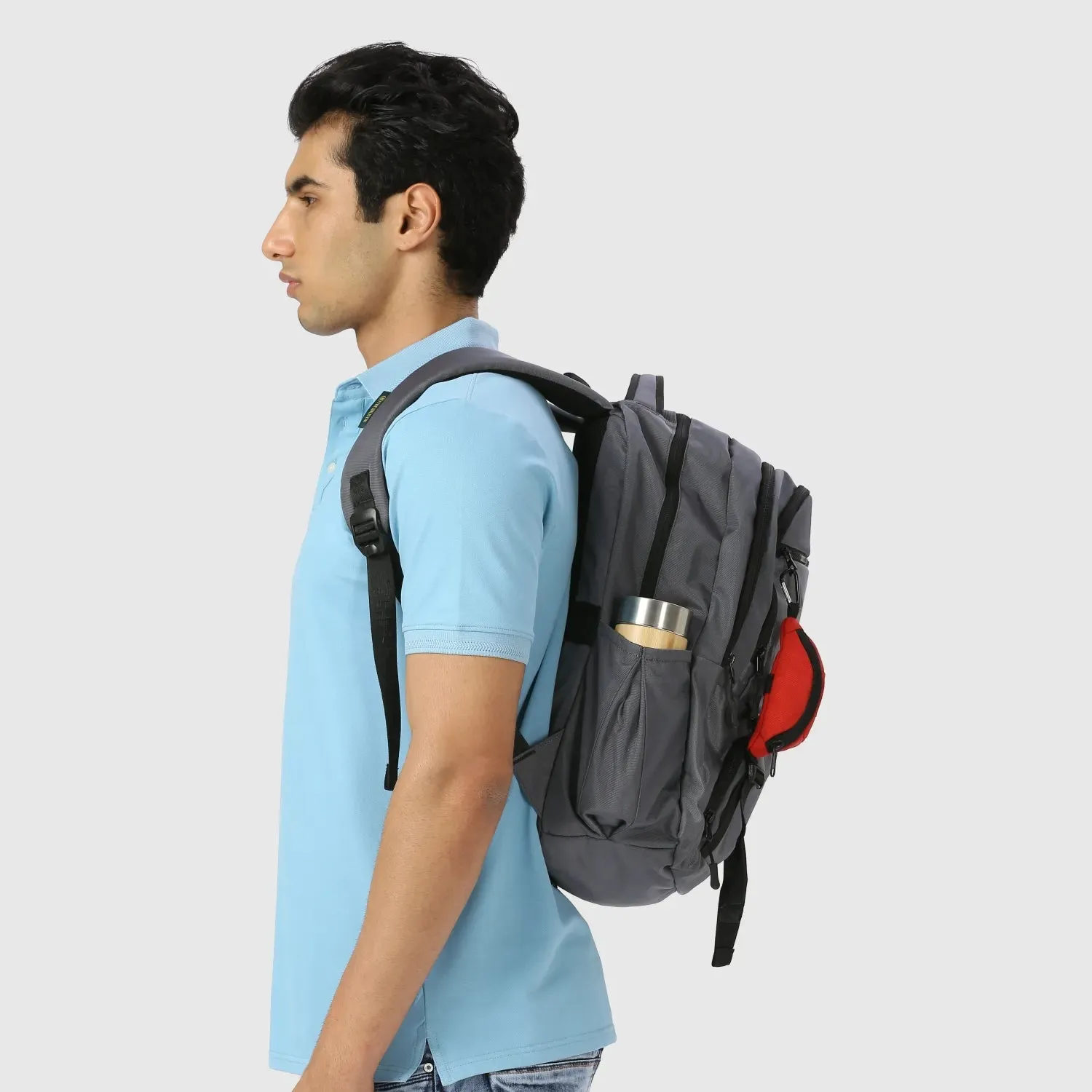 Blink Stylish Backpack | Laptop Compartment | Rain Cover | Multiple Pockets