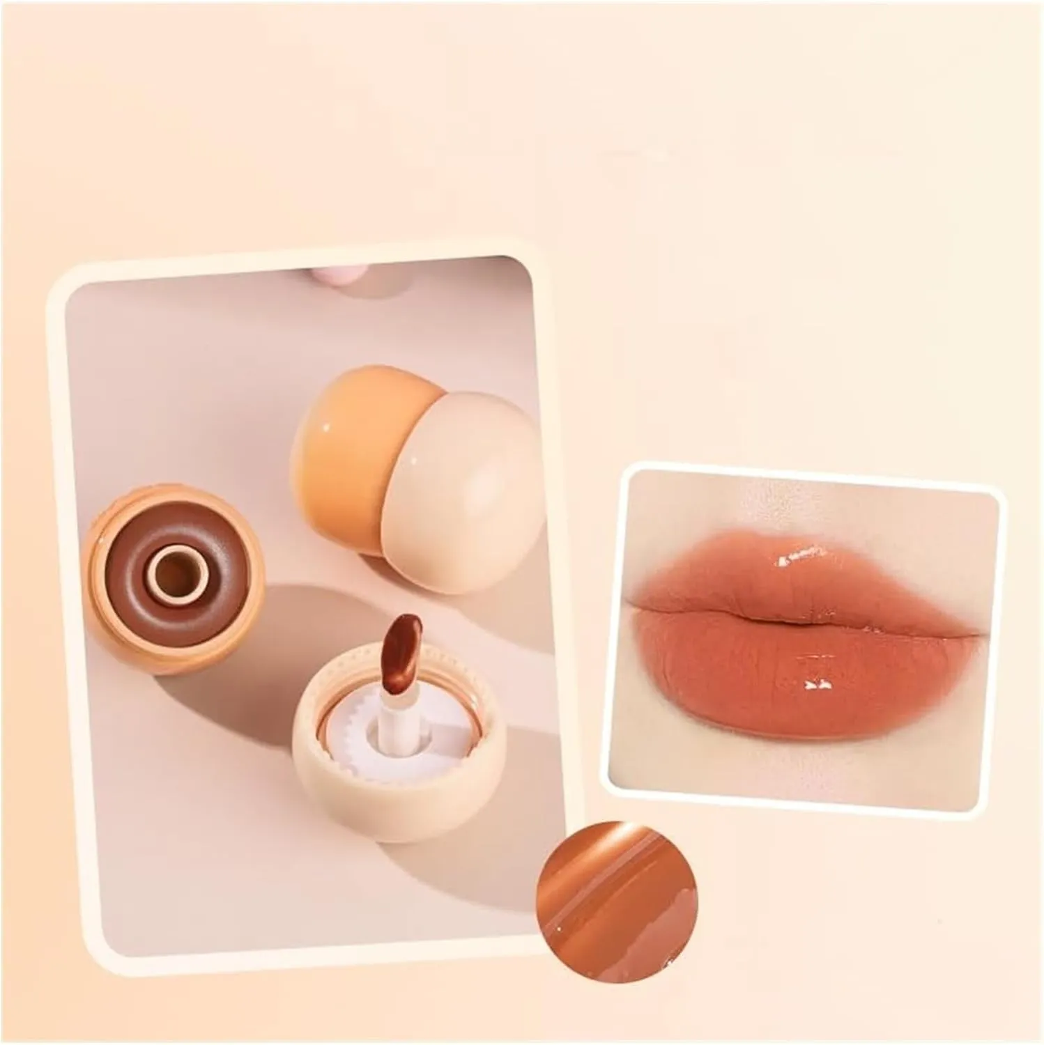 Blurring Pudding Pot Lip, Free Blurring Pudding Pot Lip, Pudding Pot Lip, Pudding Glow Lip Balm (Color : 3, Size : 1 Size)