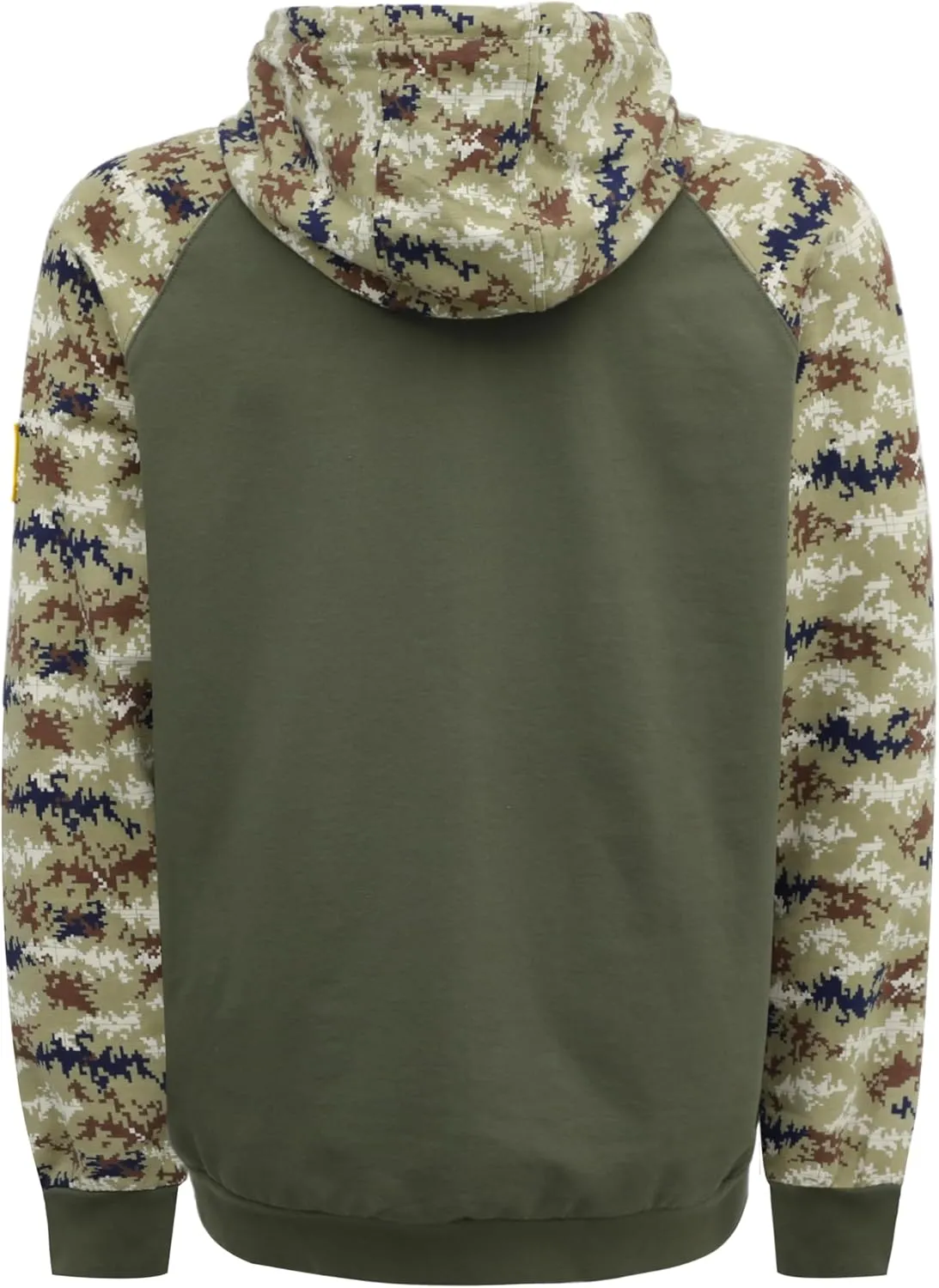 BOCOMAL FR Hoodies Pullover Camouflag 10.5oz Cottoon Fleece Flame Resistant Men's Hooded Sweatshirts