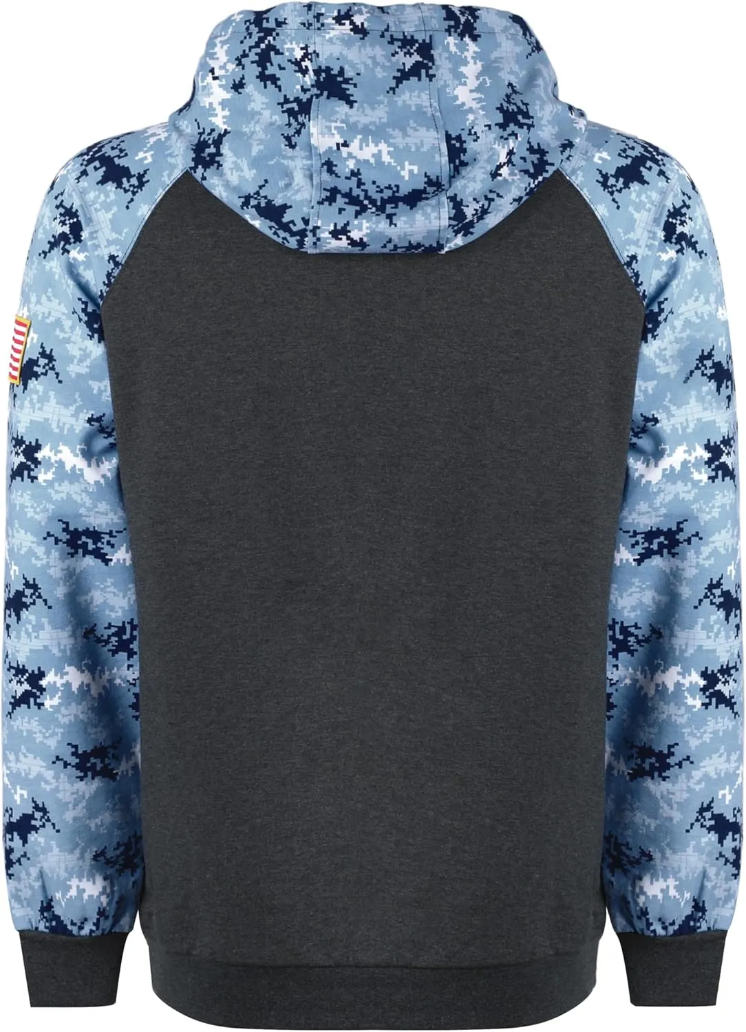 BOCOMAL FR Hoodies Pullover Camouflag 10.5oz Cottoon Fleece Flame Resistant Men's Hooded Sweatshirts