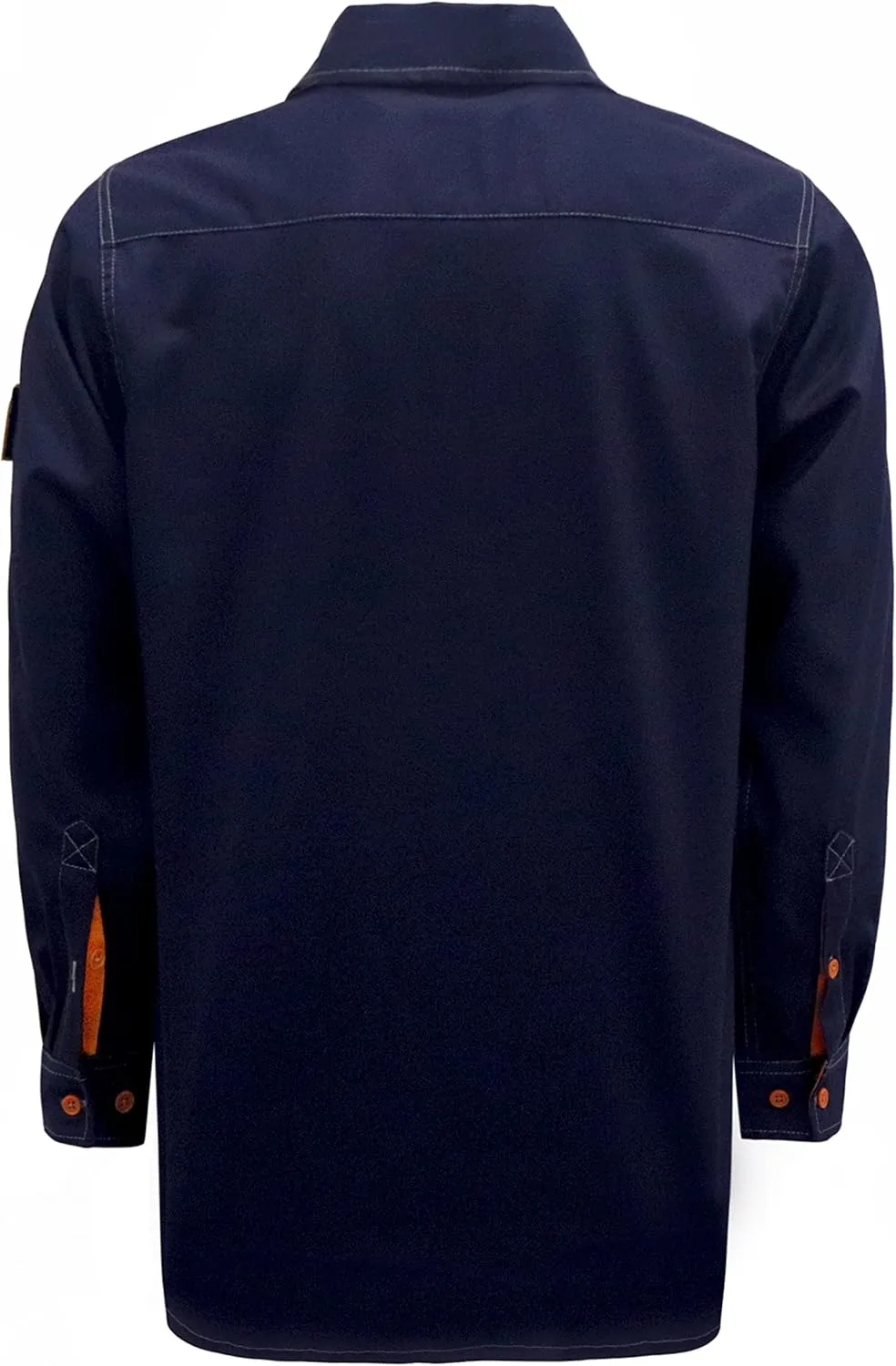 BOCOMAL FR Shirts for Men Flame Resistant Light Weight NFPA2112 Fire Retardant Welding Shirt Water & Oil Repellent Finish