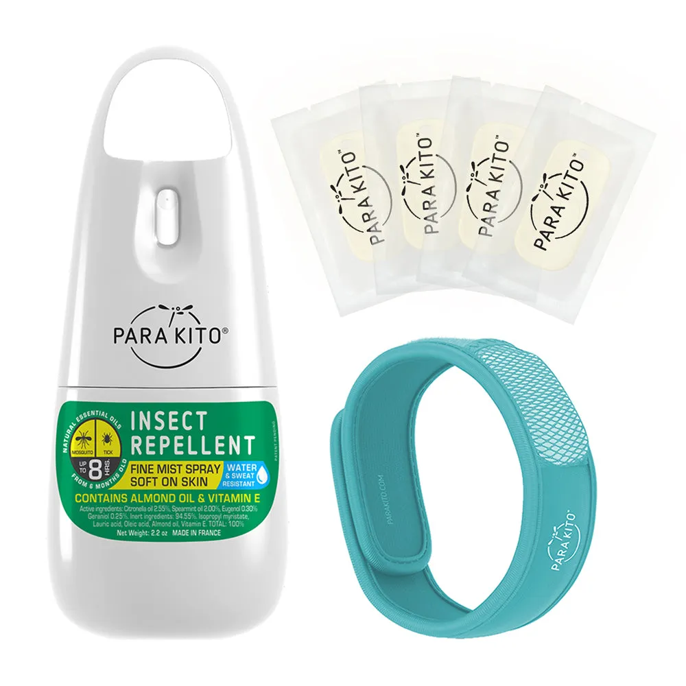 Bundle - 1 Spray   1 Wristband with 4 Refills