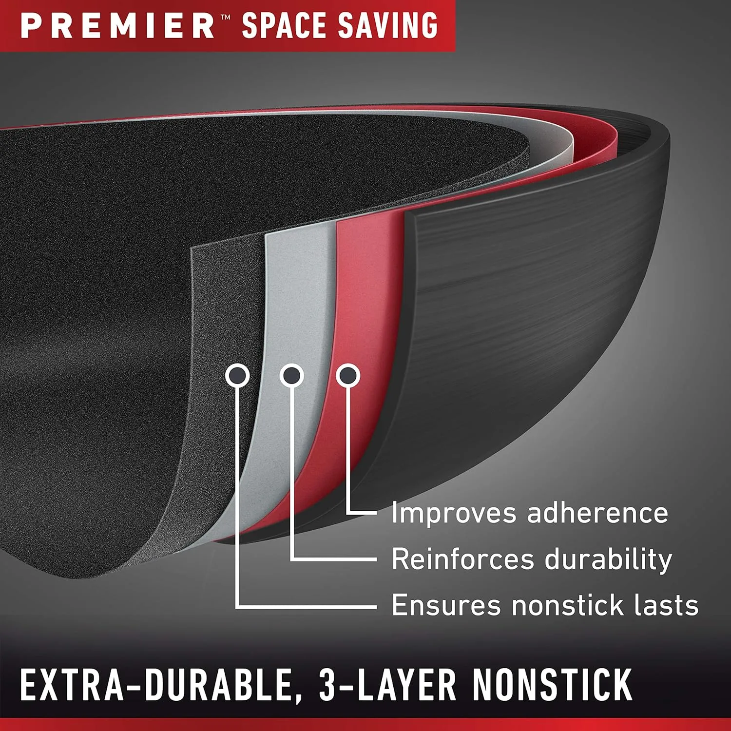 Calphalon Premier Space Saving Nonstick 10 Piece Set
