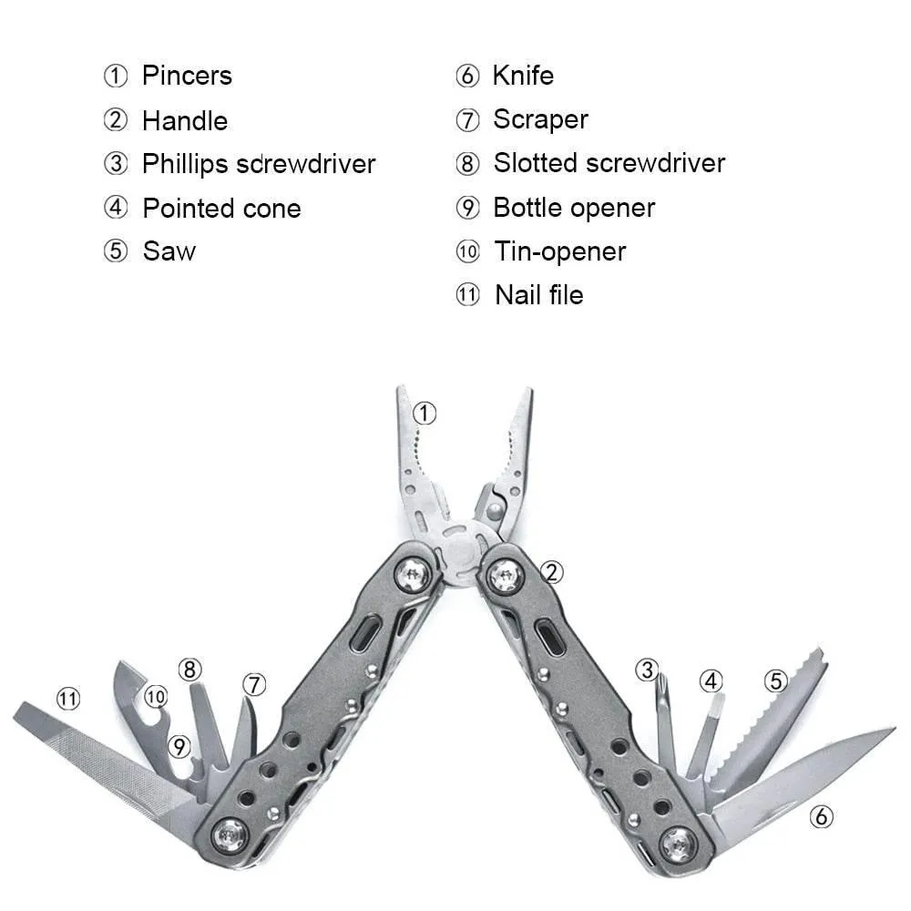 Camping Multitool - Portable Wire Cutter Plier