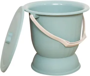 Chamber Pot Bedpan Urine Pots Potty Pee Bucket Urinal Bottle with Lid Portable Spittoon for Kids Adults Elder Home Camping Car Travel S
