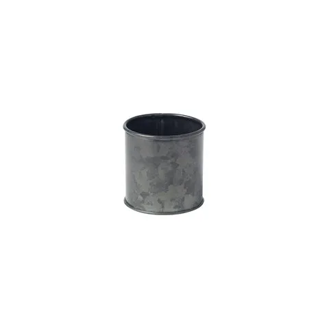 CHEF INOX CONEY IS GALVANISED BLK SUGAR SACHET POT 70x70mm