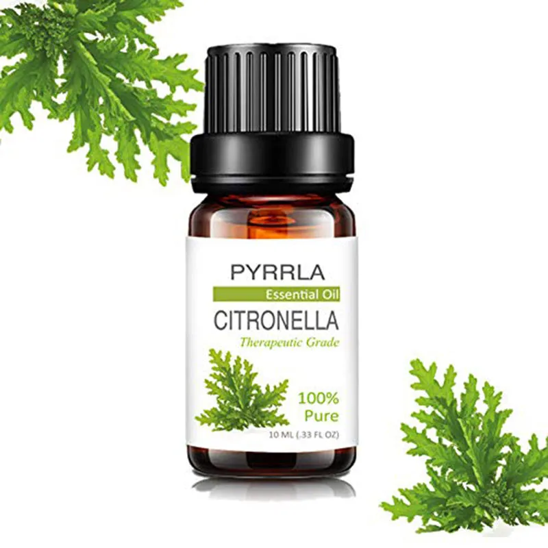 Citronella Pure Essential Oils 10ml For Aromatherapy Mosquito Repellent Humidifier Diffuser Refreshing Essential Oil