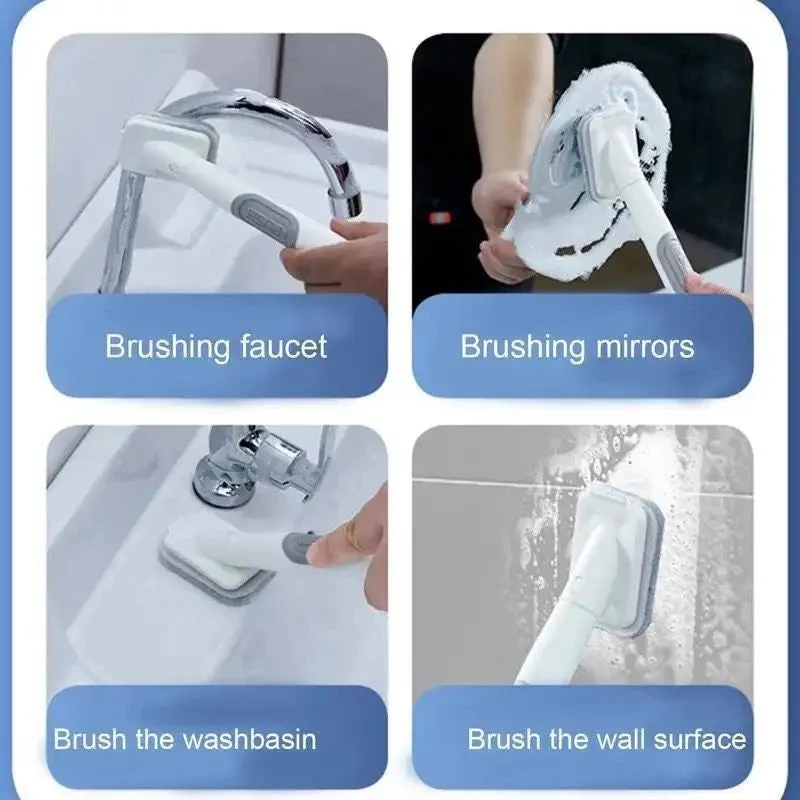 Cleaning Brush Scrubber Set