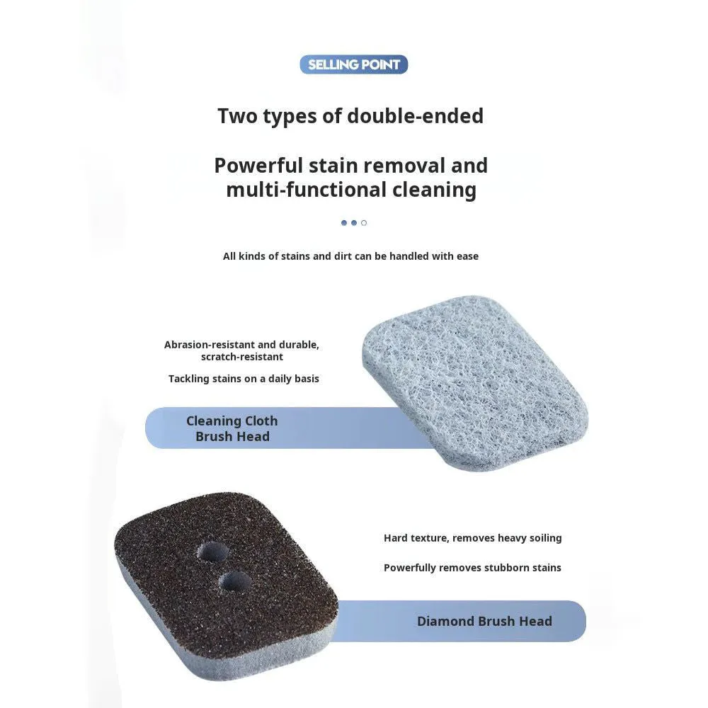 Cleaning Brush Scrubber Set