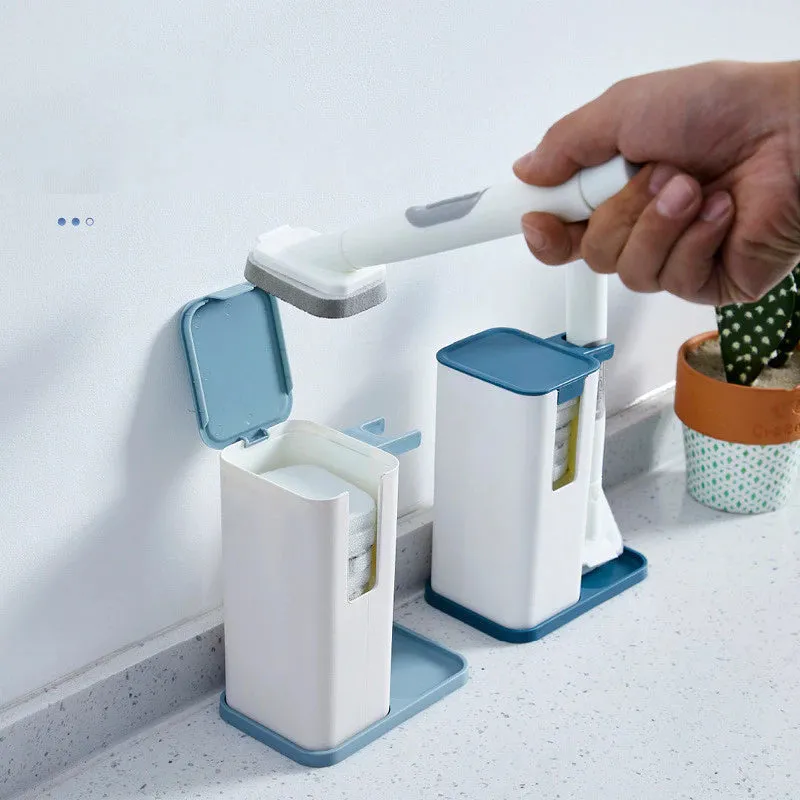 Cleaning Brush Scrubber Set