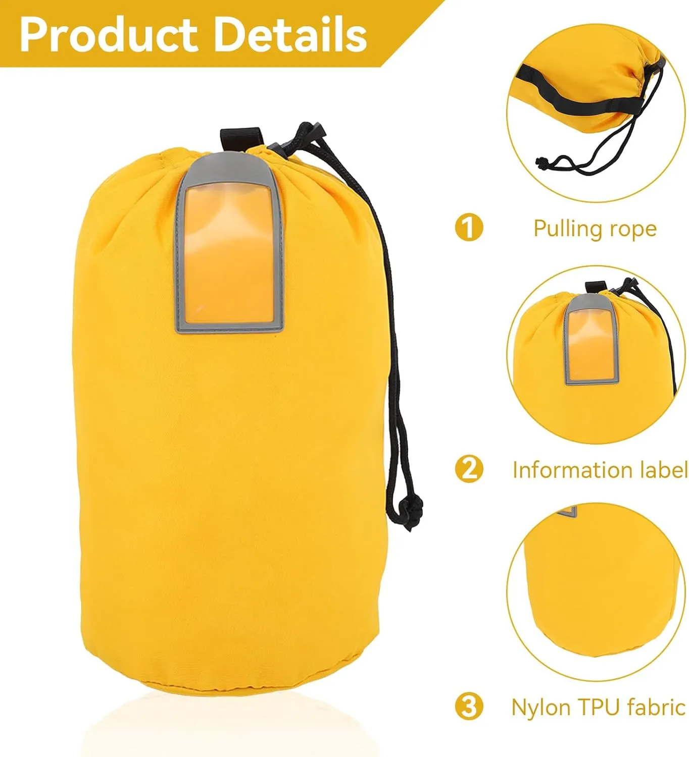 Climbing Rope Bag, Waterproof Rescue Arbor Rope Storage Backpack Climbing Equipment Storage Bag for Rock Climbing Rope
