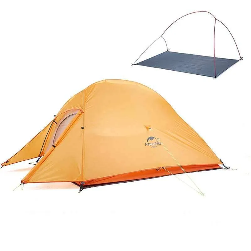 Cloud UP 2 People 3-season Camping Tent 210T(Color random)——Special Price & Limited Quantity