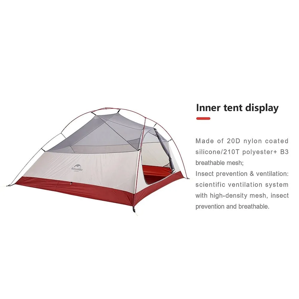 Cloud up 3 Person Ultralight Hiking Tent