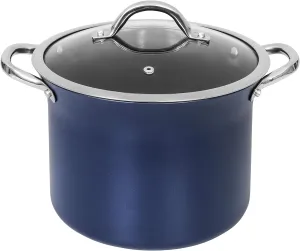 CONCORD Sapphire Nonstick 7 Quart Stock Pot Cookware Set (Induction Compatible)