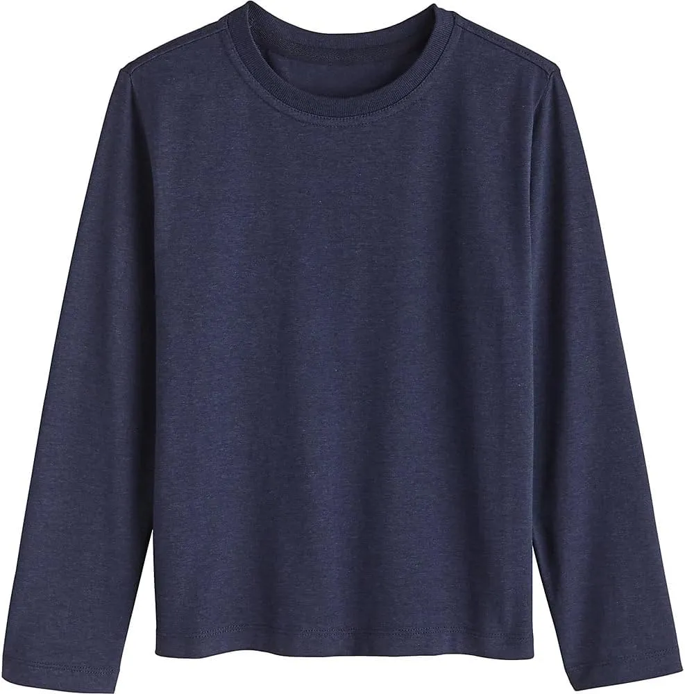 Coolibar UPF 50  Kid's Coco Plum Everyday Long Sleeve T-Shirt - Sun Protective