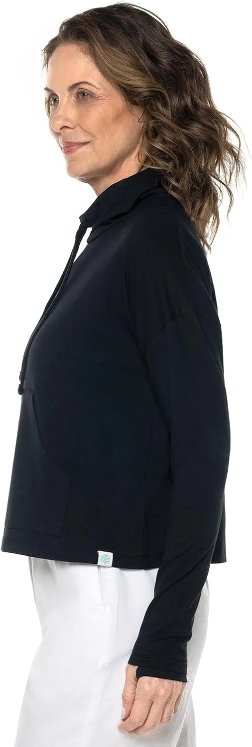 Coolibar UPF 50  Women's Solana Mock Neck Pullover - Sun Protective