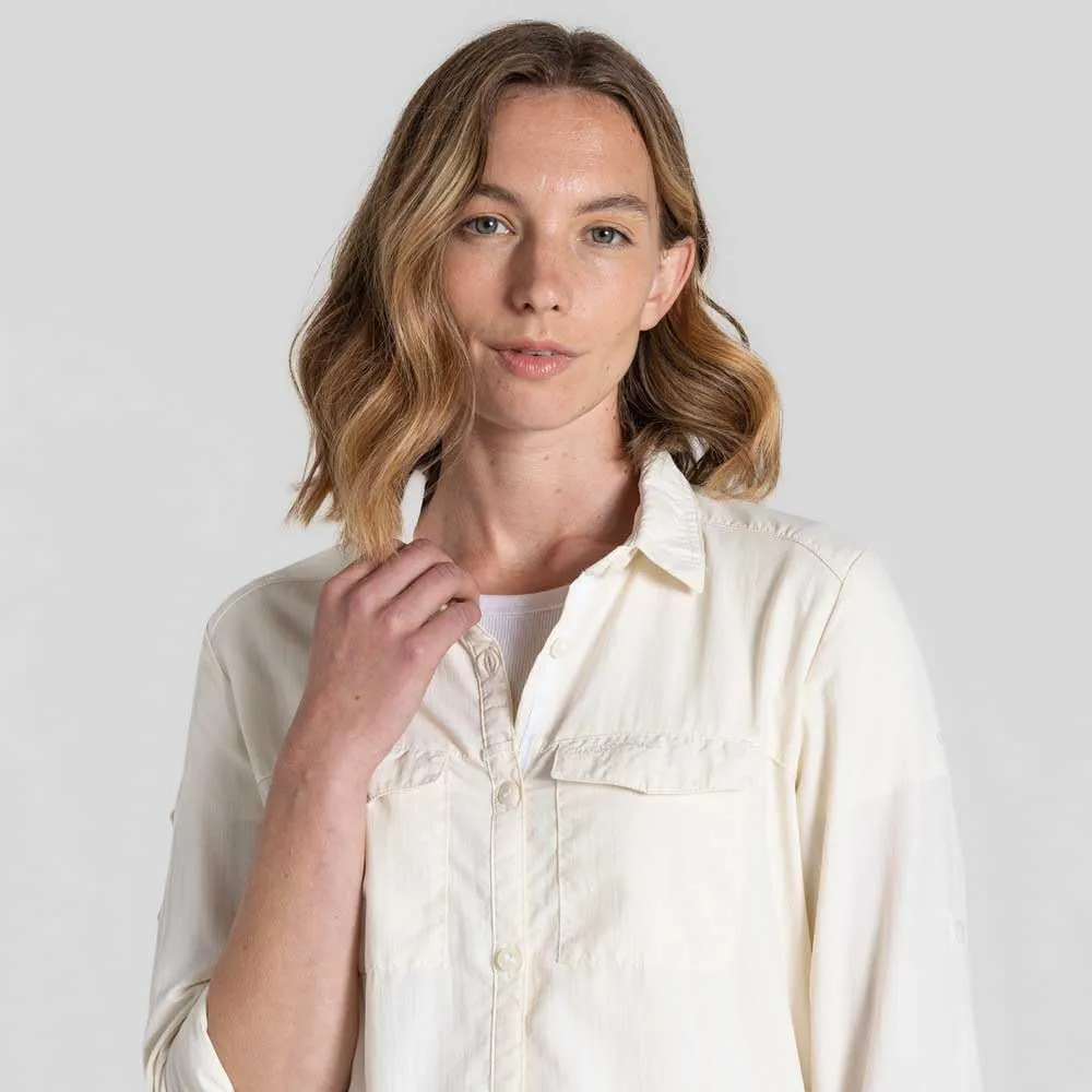 Craghoppers NosiLife Women's Adventure Long Sleeve Insect Repellent Shirt
